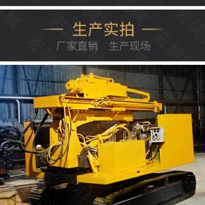 助力青海電網(wǎng)工程光伏打樁機，履帶打樁機