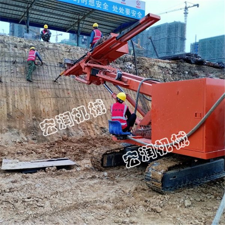 生產(chǎn)多功能液壓錨固鉆機，山體護坡鉆孔機